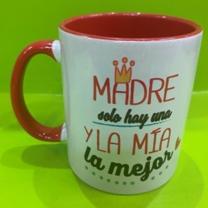 Taza madre solo hay una