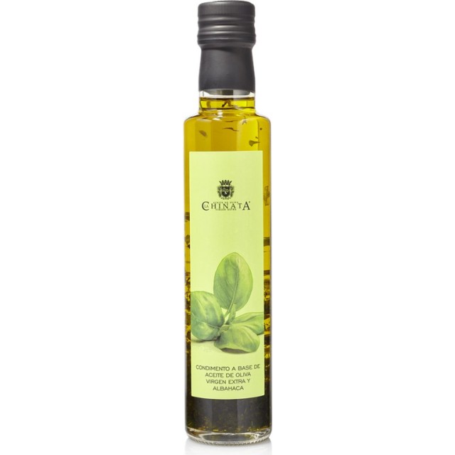Aceite de oliva condimentado albahaca La Chinata 250 ml