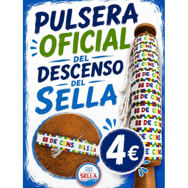 Pulsera oficial Sella 2026
